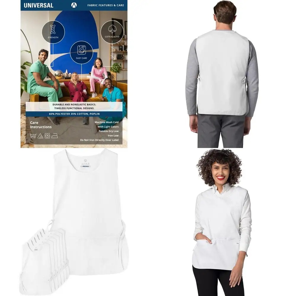 

Набор из 6 унисекс-фартуков для ремесленников - прочные и стильные рабочие фартуки