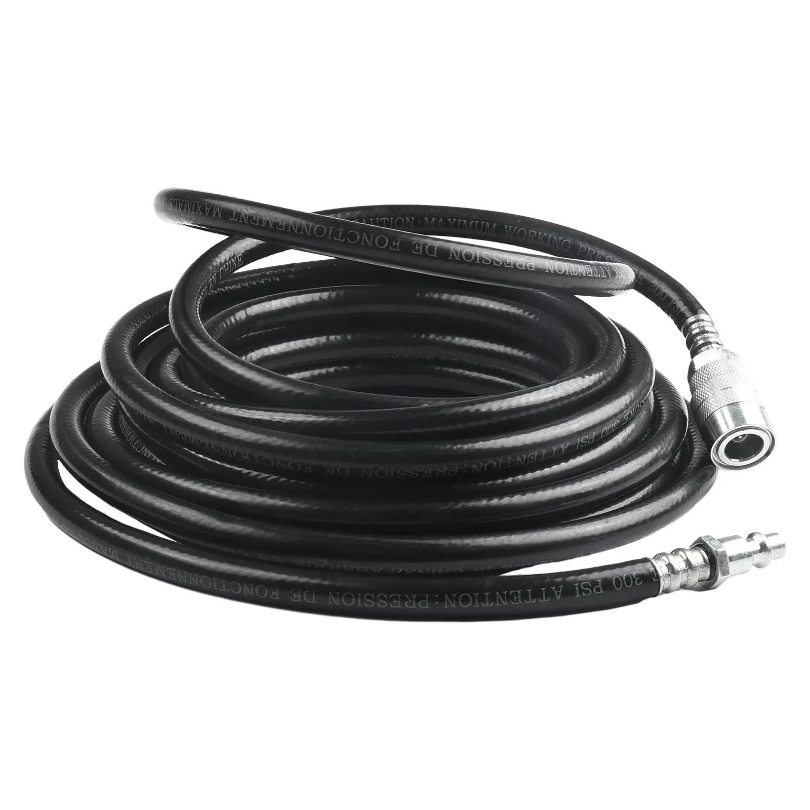 Air Compressor Hose 24.6ft PVC Pneumatic Accessories With Quick Connect Air Hose For Pneumatic Tools Air Compression Pumps