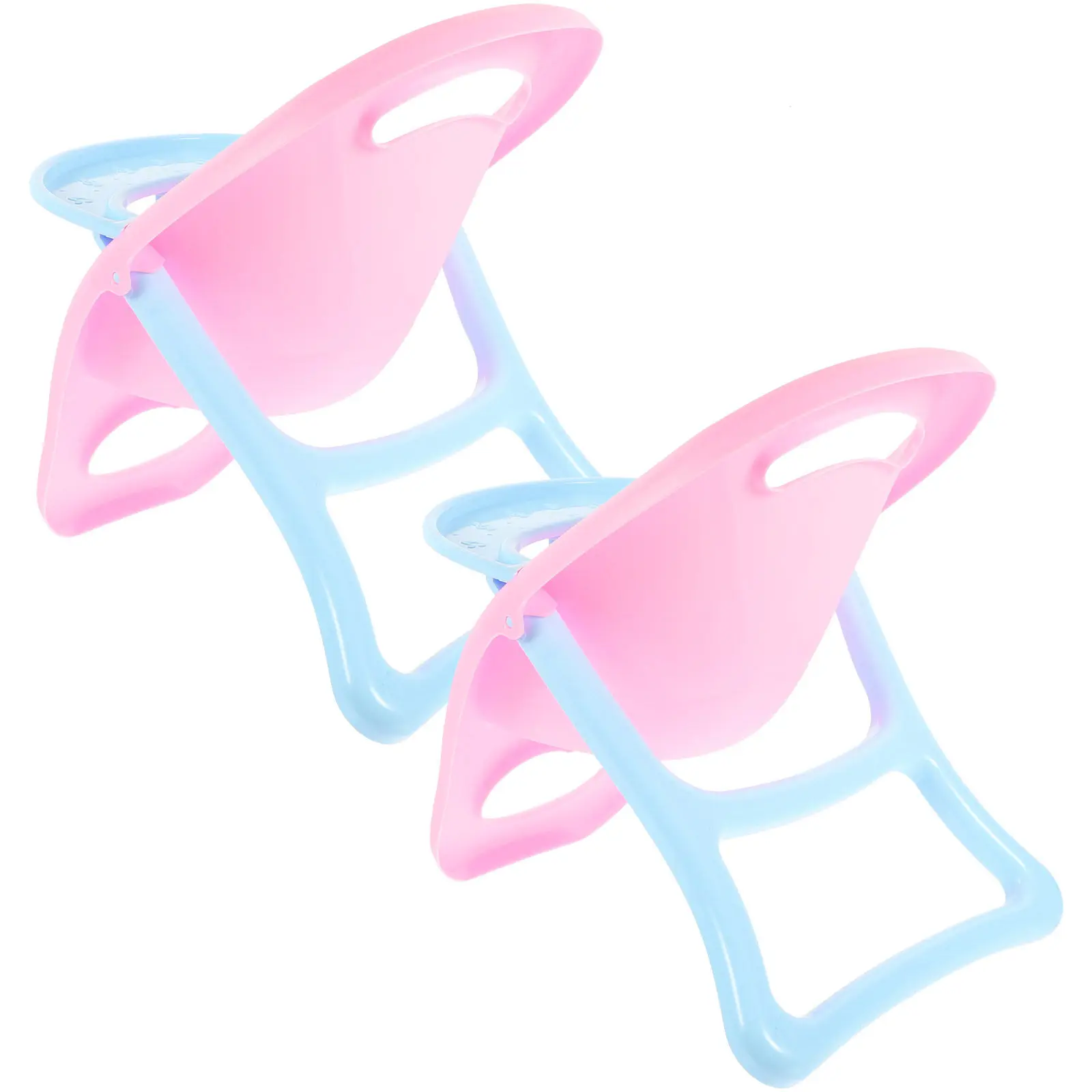 

2Pcs Hamster Chair Plastic Comfortable Miniature Dining Chair for Small Pets Squirrels Hedgehogs Guinea Pigs Hamster Supplies