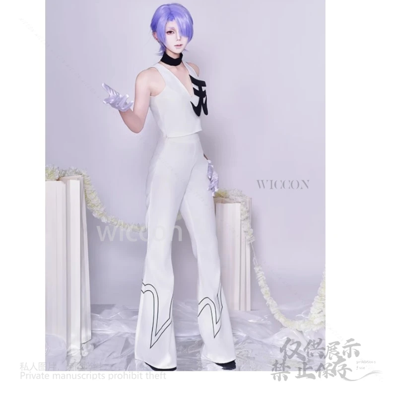 Polyurethane Polyester Roleplay Cosplay Costume Uniform Anime New PANTY & STOCKING GARTERBELT Wigs Halloween Customized Cosplay