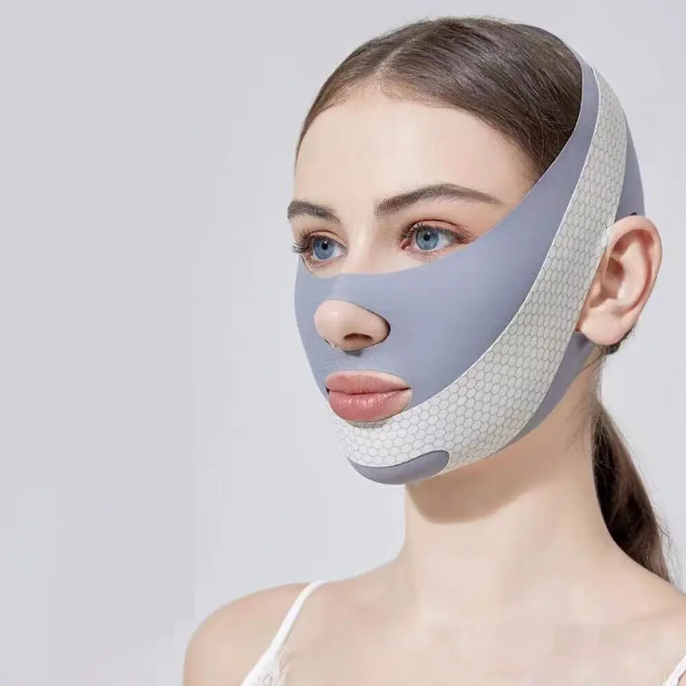 Face V-line Slimming Mask Belt Strap Double Chin Lifting Cheek Firming Band Lift