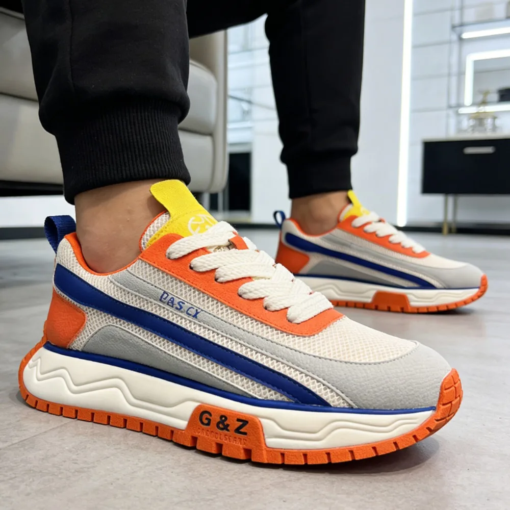 

Новые мужские кроссовки 2026: дышащие сетчатые спортивные кроссовки для бега, повседневная обувь для мужчин, обувь для тенниса и тренировок