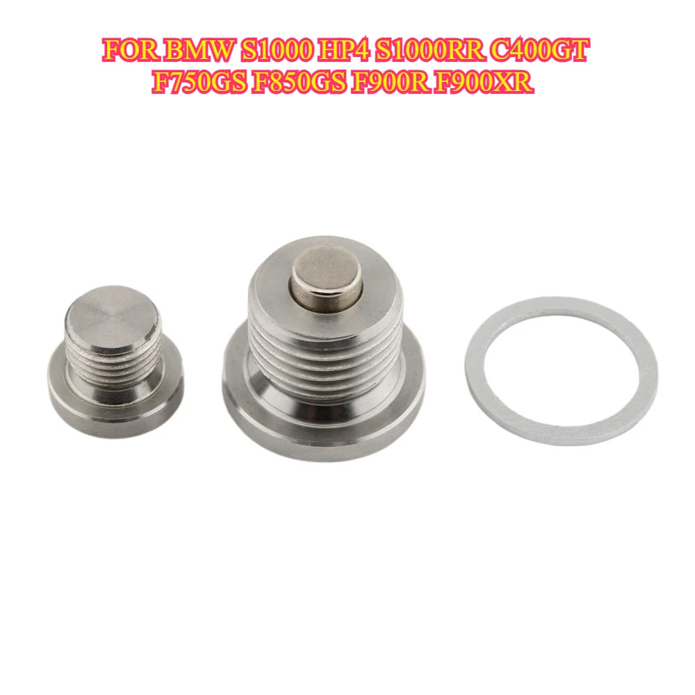 Motorcycle FOR BMW S1000 HP4 S1000RR C400GT F750GS F850GS F900R F900XR MAGNETIC OIL CAP M16X1.50 10MM M10x1.00