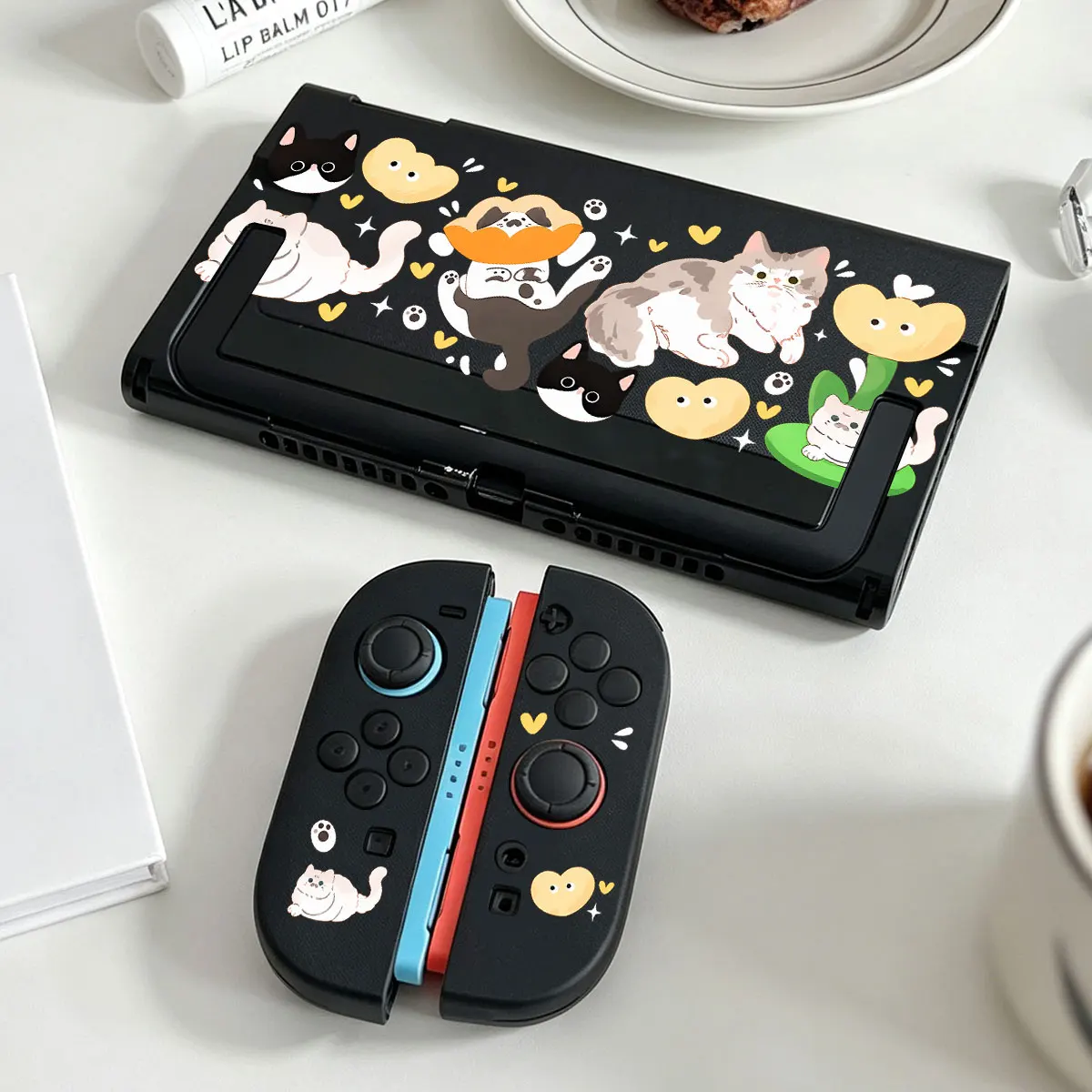Premium Hard Acrylic Protector Shell for Nintendo Switch 2 NS2 Console Detachable Joy-Con Split-type Housing Dockable Base