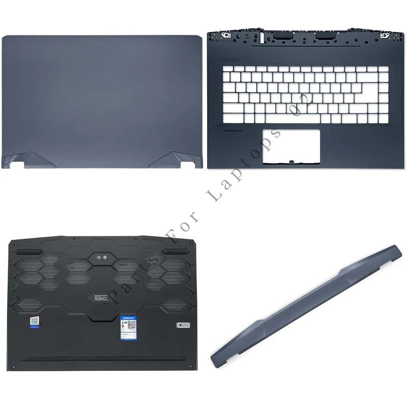 

P For MSI GE66 MS-1541 1542 1543 LCD Back Cover Palmrest Bottom Case A/C Shell