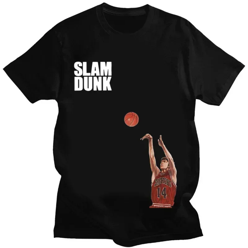 Slam Dunk Jerseys Roles Tshirt heavyweight Anime for Soft Printed Men's Clothing New Arrival Anim Japanese Anime Female T Shirt