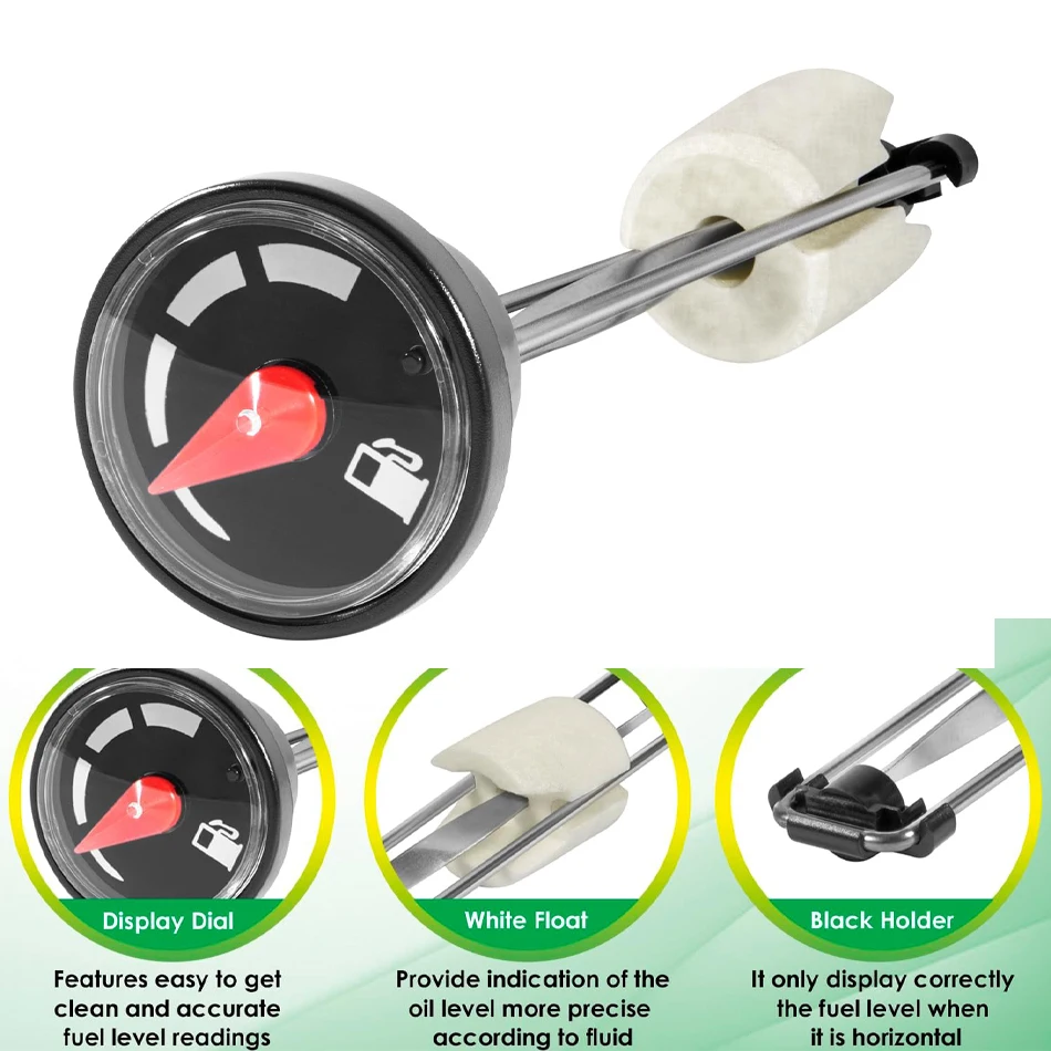 AM143171 Fuel Sender Gauge Gas Cap Replacement for John Deere Gator XUV 620I 625i 825i 850D 855D Diesel Gas, 4X2 HPX and 4X4 HPX