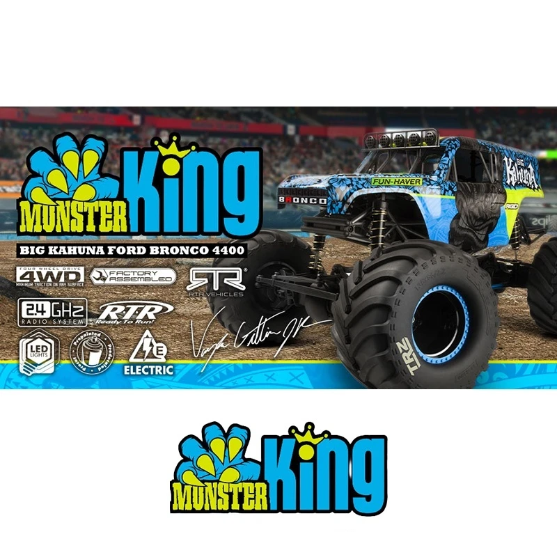

HPI MONSTER KING RC 1/10 remote control electric toy monster car off-road vehicle model remote control car toy gift