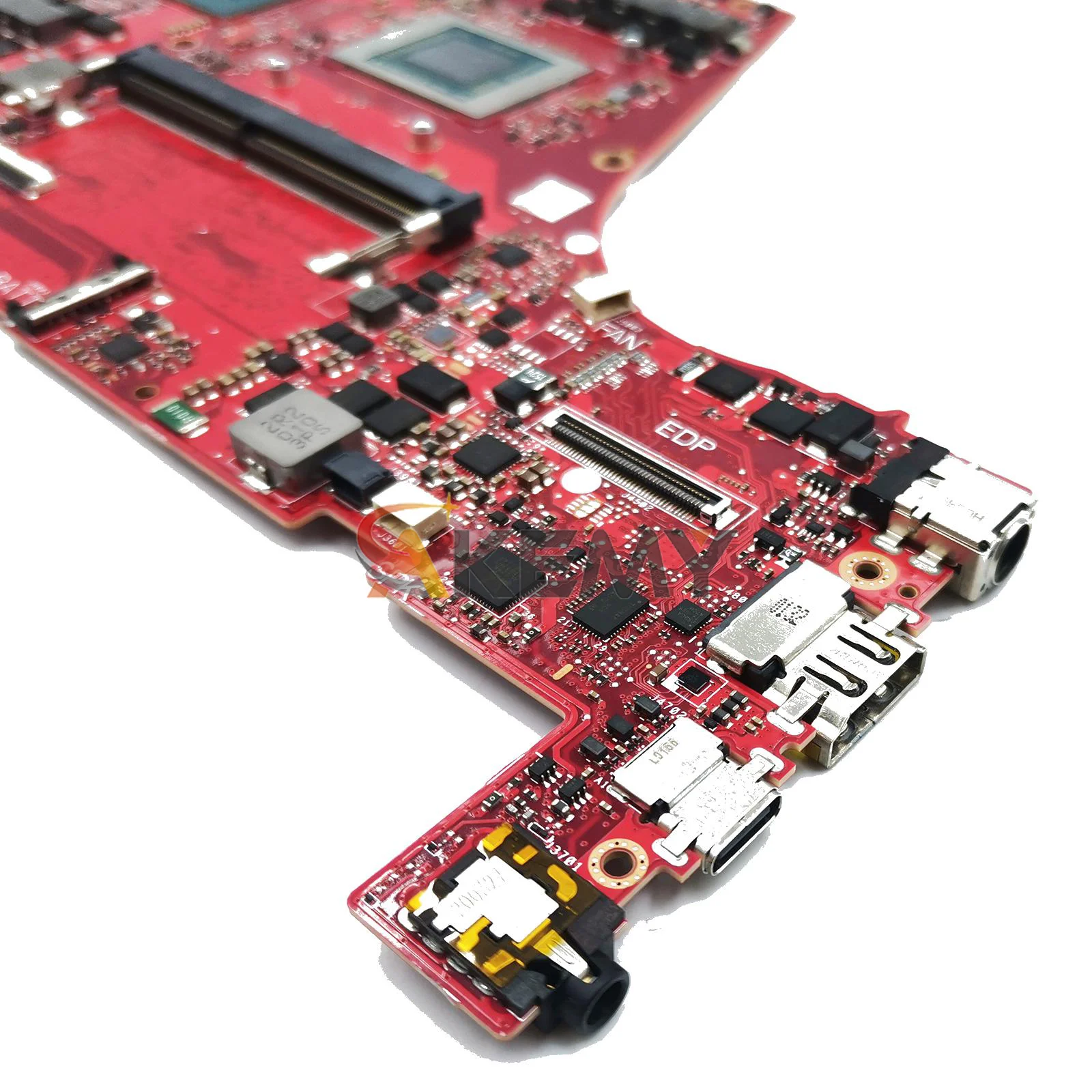 GA401IH اللوحة الأم للكمبيوتر المحمول ASUS ROG Zephyrus G14 GA401II GA401IH GA401I اللوحة الرئيسية للكمبيوتر المحمول مع وحدة المعالجة المركزية R5 R7 R9 115% اختبارات موافق