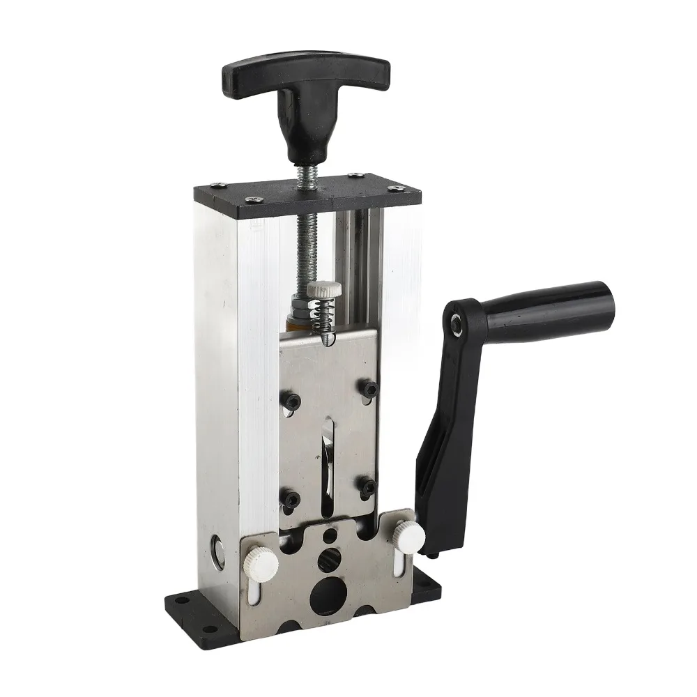 Aluminum Alloy Manual Wire Stripper Machine Efficient Hand Crank Hand Crank Wire Stripper Drill Powered Wire Stripper