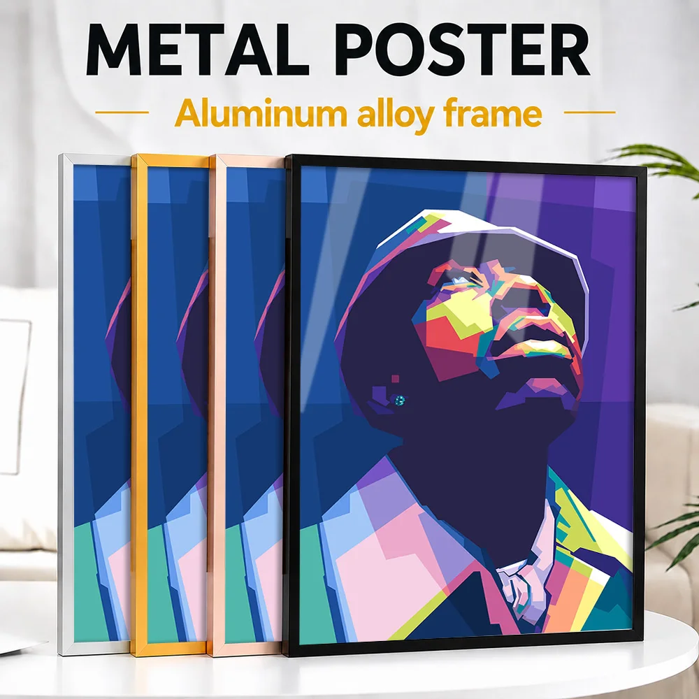 Tyler The Creator Wolf Haley Portrait Metal Poster With Aluminum Alloy Frame Personalized Nature Tribute Wall Art Enhances Cabin