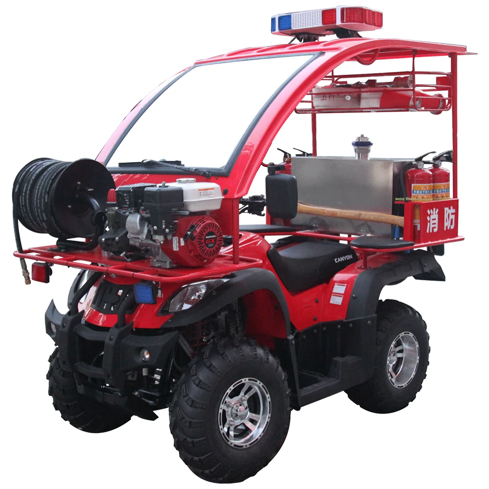 

four-wheel fire motorcycle portable with fine water mist machine Factory direct sales micro fire station High-pressure spray