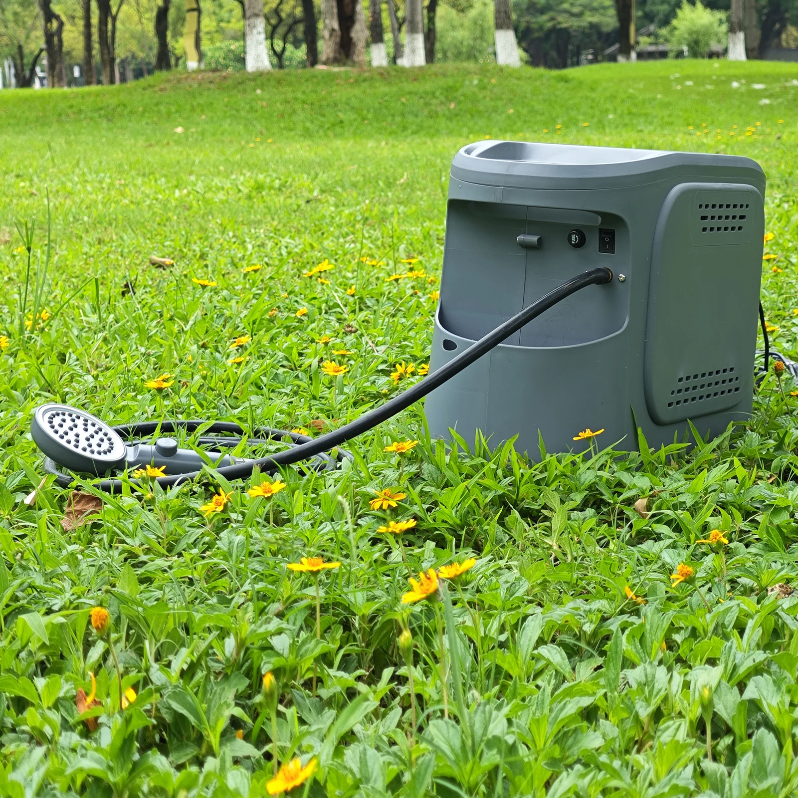 

ATVPortable LP Gas Tankless RV Water Heater Eco-Friendly Nylon Geyser For Camping & Off-Grid Living Travel Kits