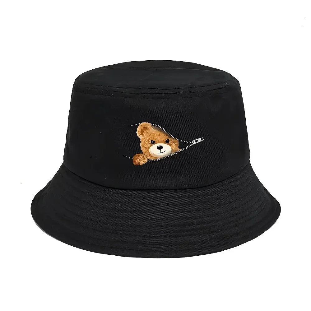 urso-de-pelucia-harajuku-diario-verao-pescador-chapeus-ao-ar-livre-sol-harajuku-pesca-caca-bone-hip-hop-versatil-legal-senhoras-chapeu
