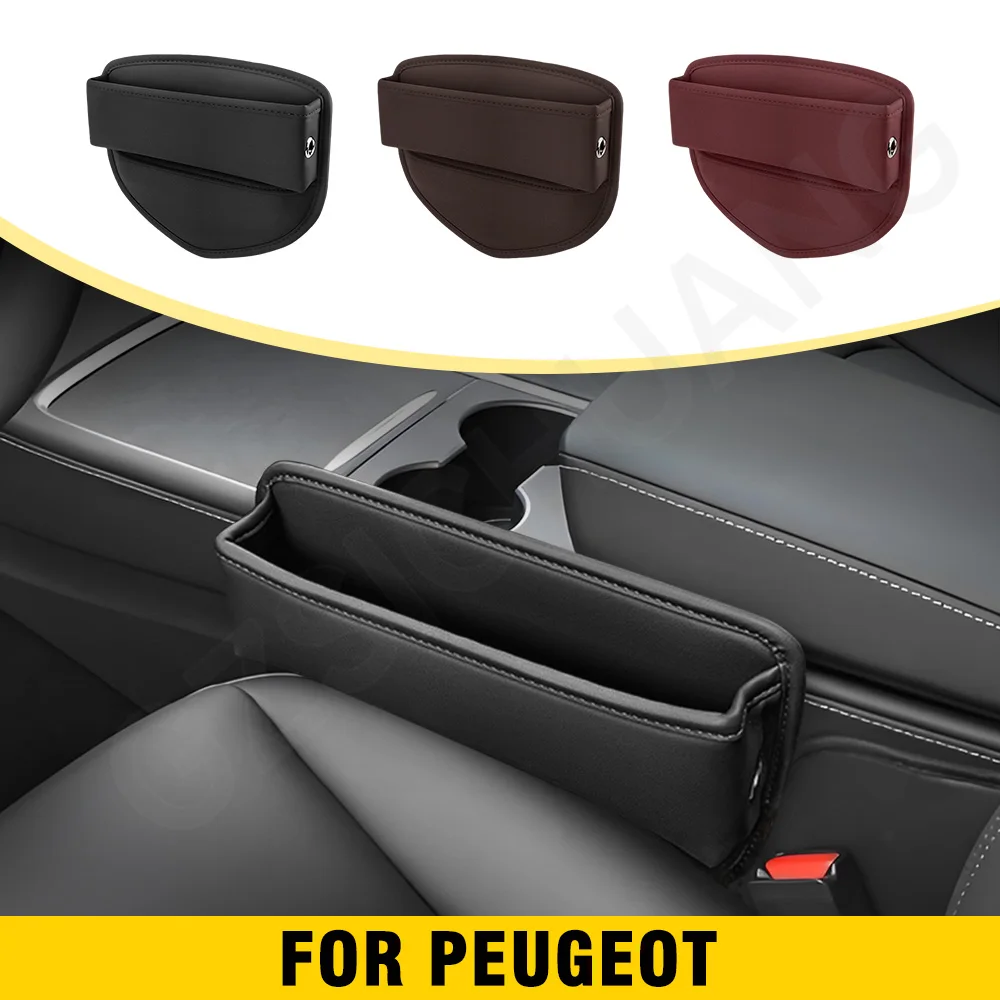 

Car Console Gap Storage Box Car Seat Gap Filler For Peugeot 307 206 407 408 107 207 301 308 607 807 5008 3008 Car Accessories