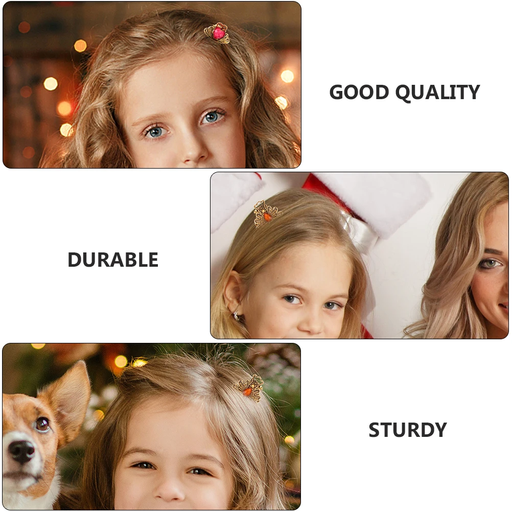 

10pcs Hair Claw Clip Alloy Small Jaw Barrette Vintage Mini Pins Women Hair Accessories Styling Tool