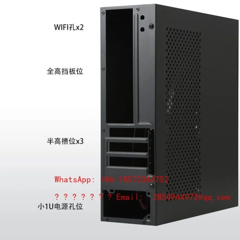 Desktop Computer Shell Power Supply MINI Business Office Main Board Mini Chassis Desktop Usb3.0