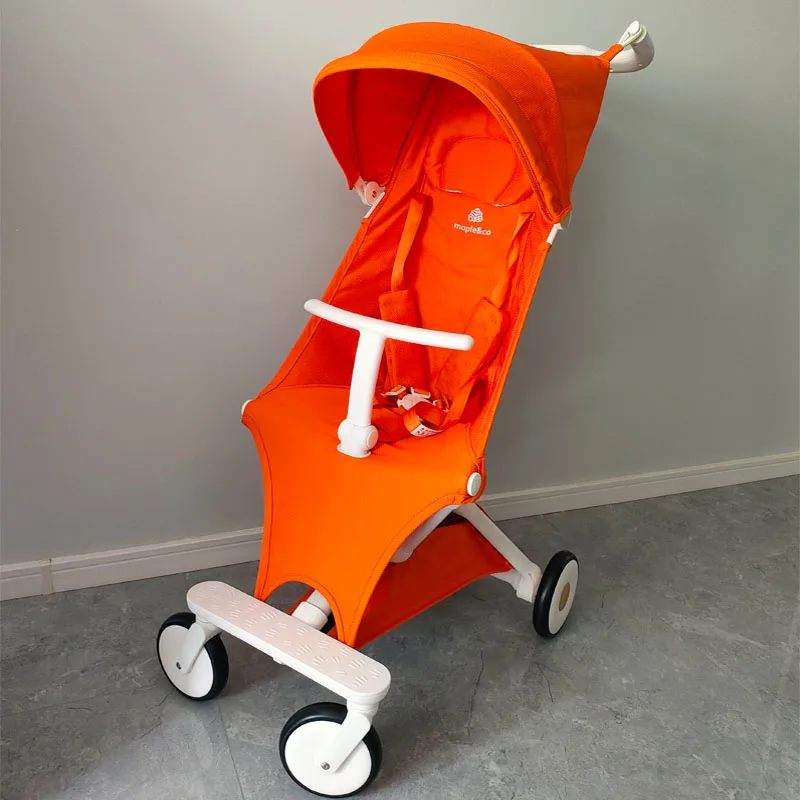 

Foldable Lightweight Strollers for Children,innovative Shoulder Strap Style Baby Car, Comfortable Large Cabin Baby Umbrella Cart