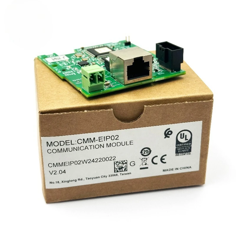 

Совершенно новый оригинальный контроллер PLC, подходящий для коммуникационной карты инвертора CMM-EIP02.