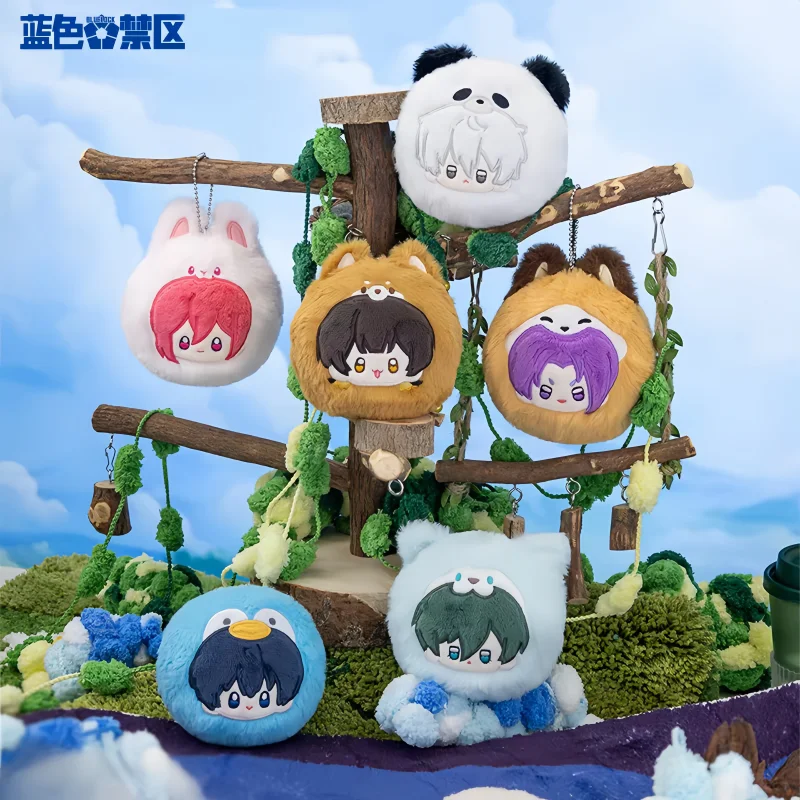 

New Sale Genuine Blue Lock Animal Dumpling Series Blind Box Blue Lock Toy Pendant Decoration Birthday Gift Festvial Surprise Toy