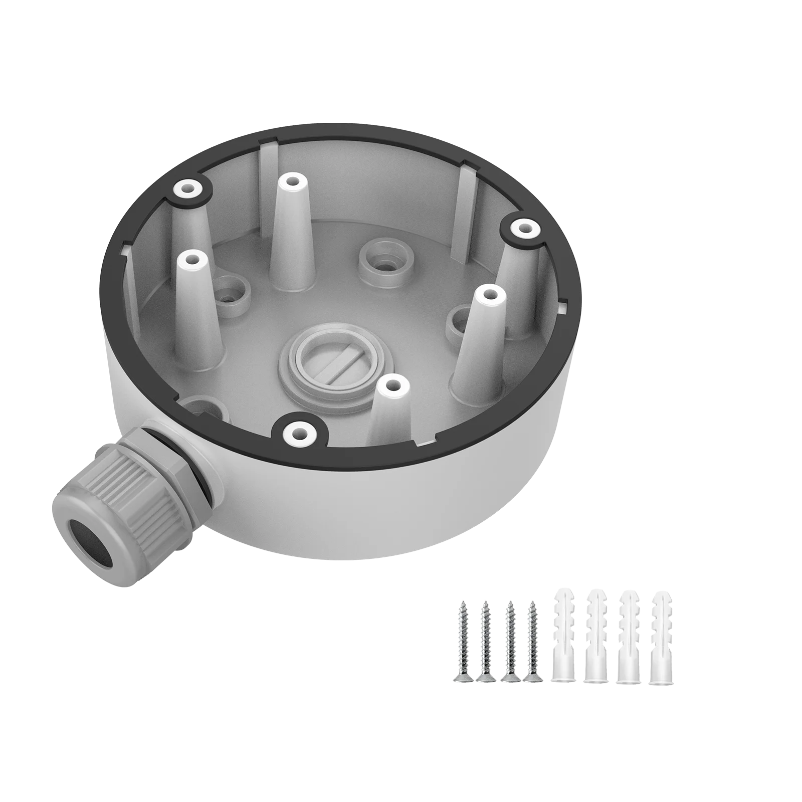 Hikvision-caja de conexiones a prueba de agua, soporte de montaje en pared, DS-1258ZJ, DS-1280ZJ-DM46, DS-1272ZJ-110, DS-1273ZJ-140