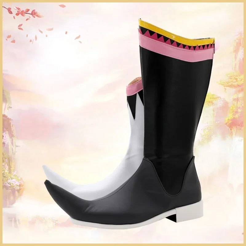 Final Fantasy VI FF6 Kefka Palazzo botas de Cosplay zapatos accesorios de Halloween personalizados