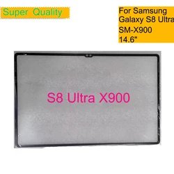5Pcs/Lot For Samsung Galaxy Tab S8 Ultra X900 X906 Touch Screen Panel Tablet Front Outer LCD Glass Lens With OCA Replacement