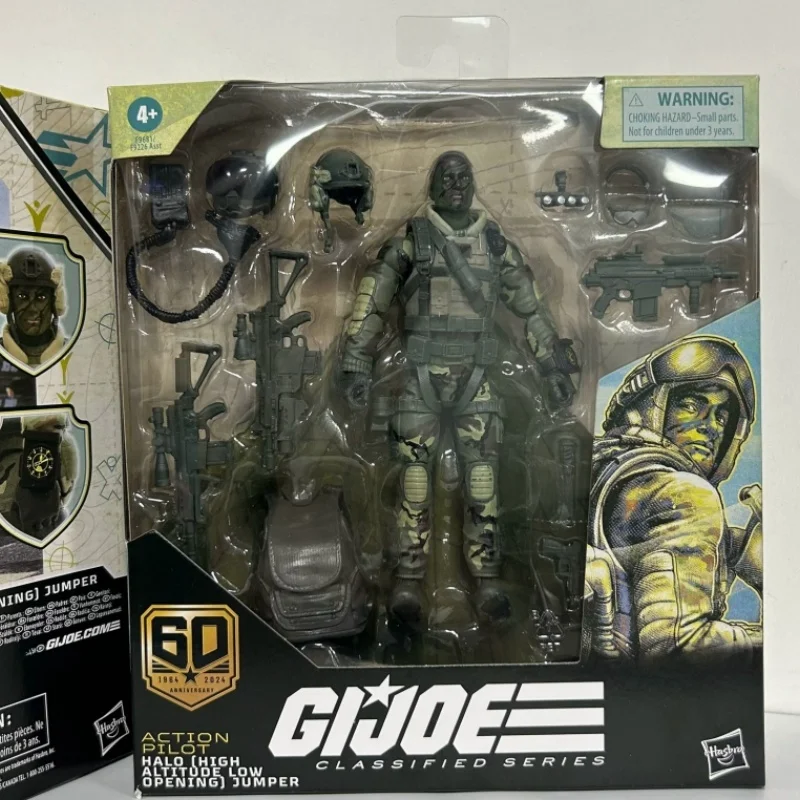 

Новый горячий оригинальный Hasbro G.I. Joe Classified Series Anniversary Action Pilot Halo Jumper Фигурка Модель Игрушки Подарки
