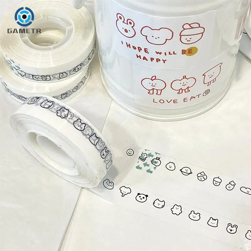 Ins Cartoon Cute Washi Tape Masking Tape Kawaii Decorative Adhesive Tape Sticker Scrapbooking Diary Stationery