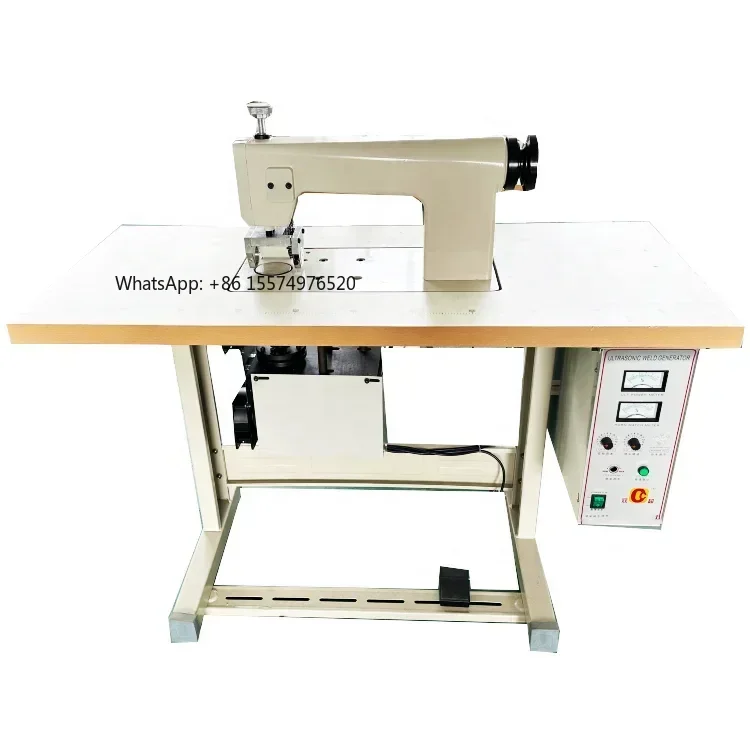 

2026 Hot Selling70MM 100MM Double Head Ultrasonic Sewing Machine for Fabric Making