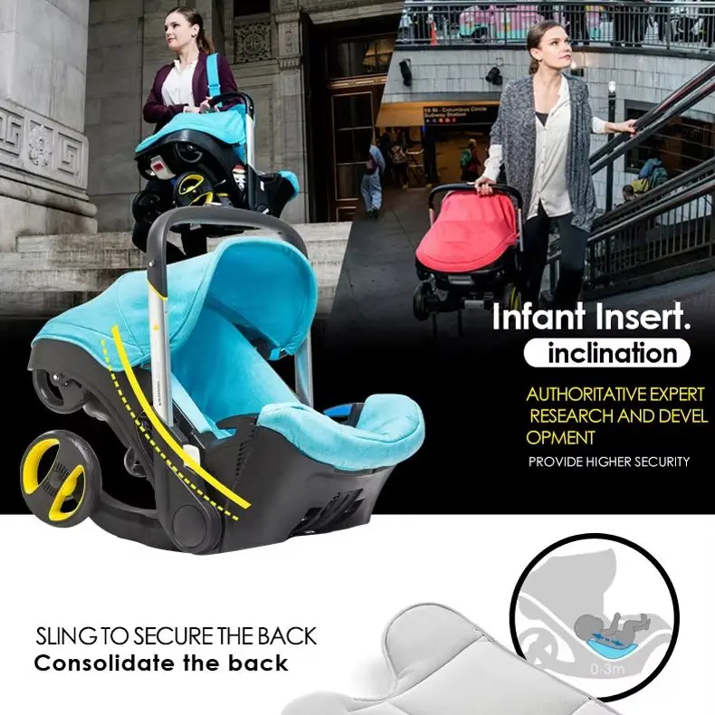 

Stroller Baby Reversible Baby Stroller Foldable Baby Stroller Newborns Buggies Lightweight StrollerTravel System Baby Stroller