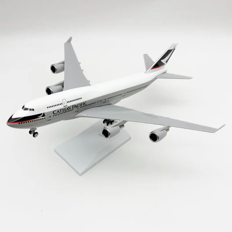 Boeing 747 Cathay Pacific 1/200 Scale Resin 31cm, Airplane Model, Miniature Items, Aviation, Toy, Adult Collectible, Airport