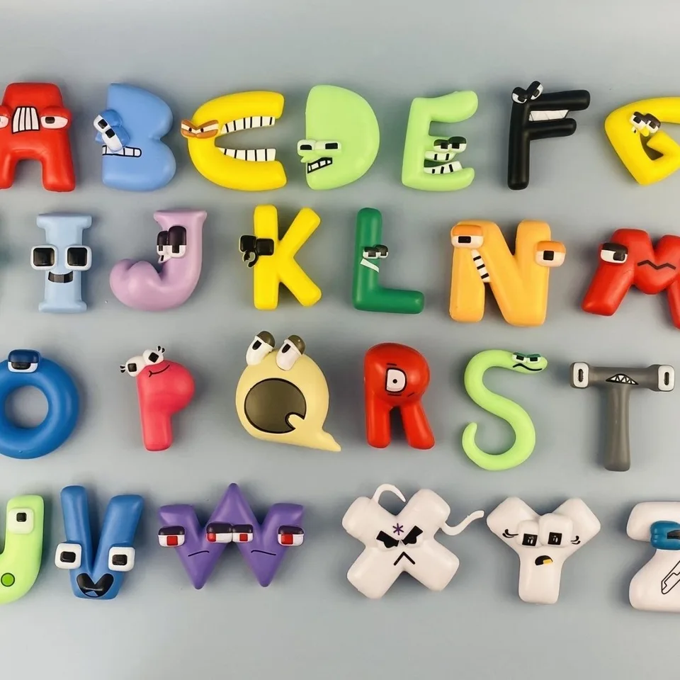 Maomoto 26 Piezas Juguetes De Letras De Peluche – Muñecos De 4 Pulgadas, Alfabeto Suave Para Niños Y Coleccionistas