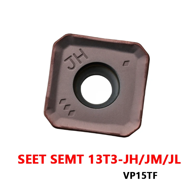 

SEMT13T3AGSN-JM-JH SEET13T3AGEN-JL VP15TF CNC Original Inserts Processing SEMT13T3 AGSN SEMT SEET 13T3 Lathe Milling Machine