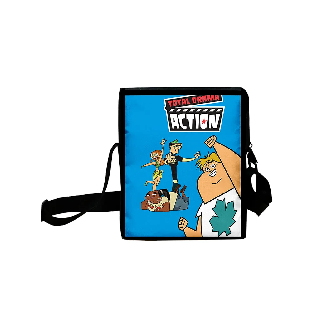 Tas Satchel Kain Oxford Daypack Kartun Total Drama Tas Uniseks