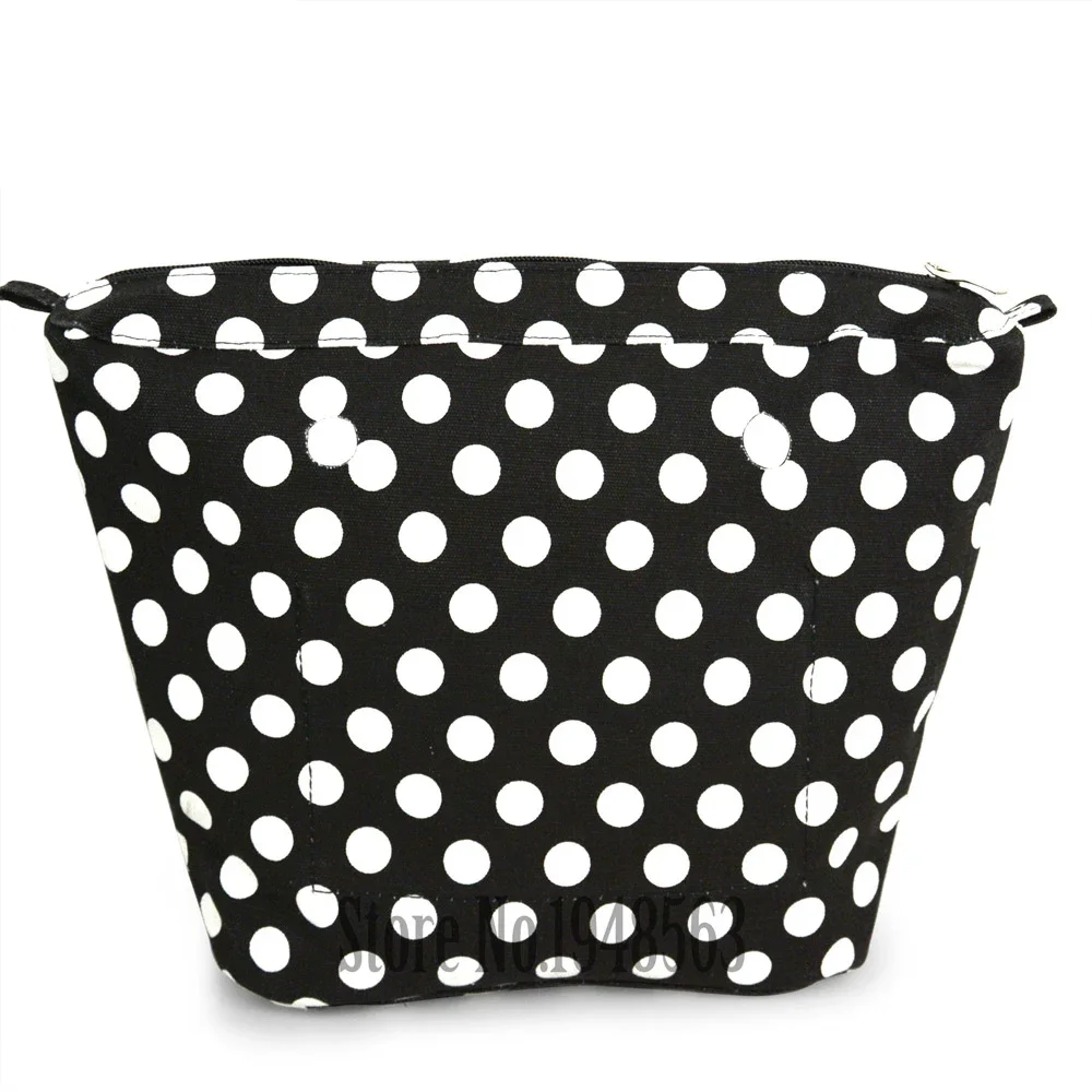 TANQU Short Long Round Flora Canvas Fabric Handle with Insert Lining for Obag Classic Mini O Bag Women's Bags Shoulder Handbag