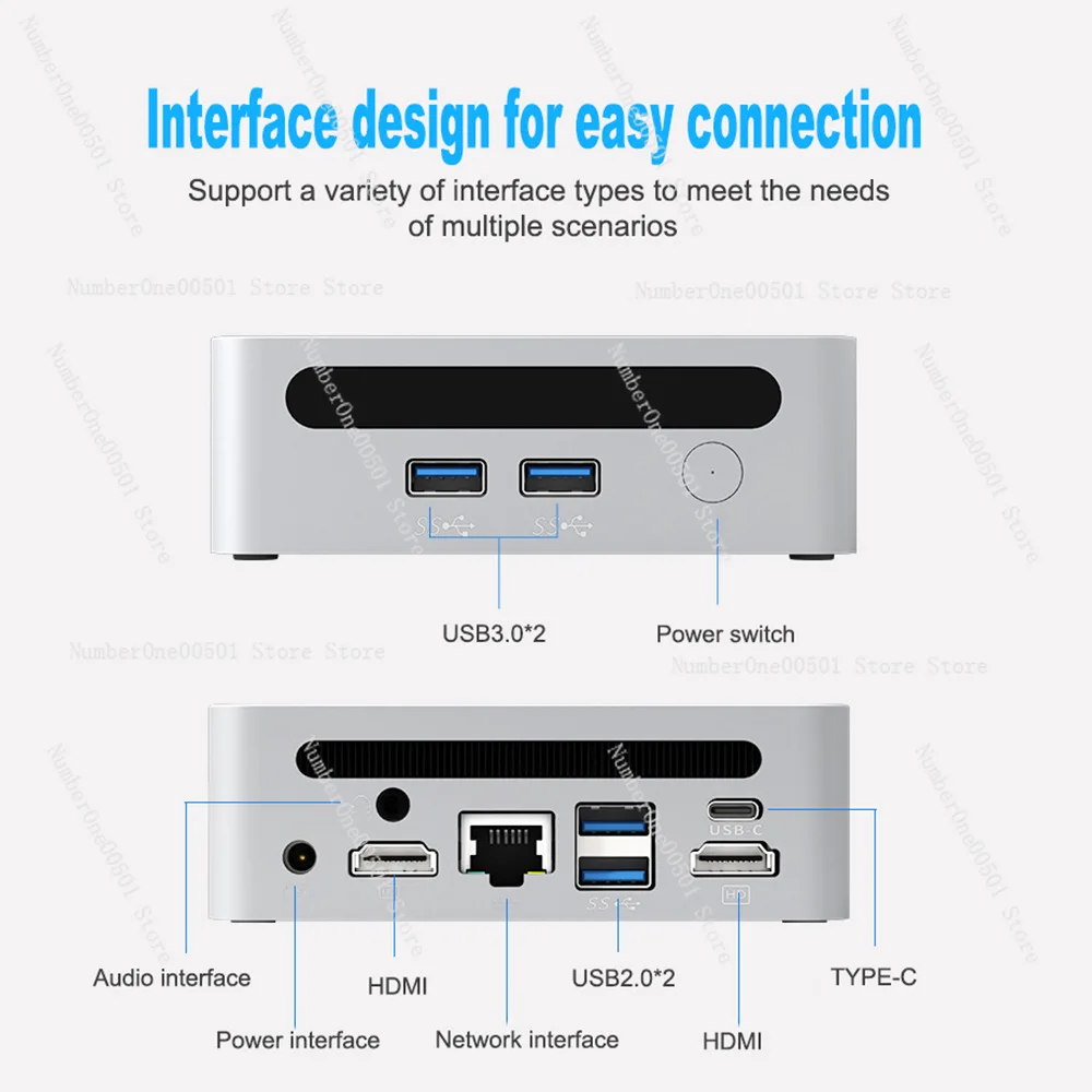 AMD4500U Mini Computer Console Game Learning Office Home Mini Computer Mini Console