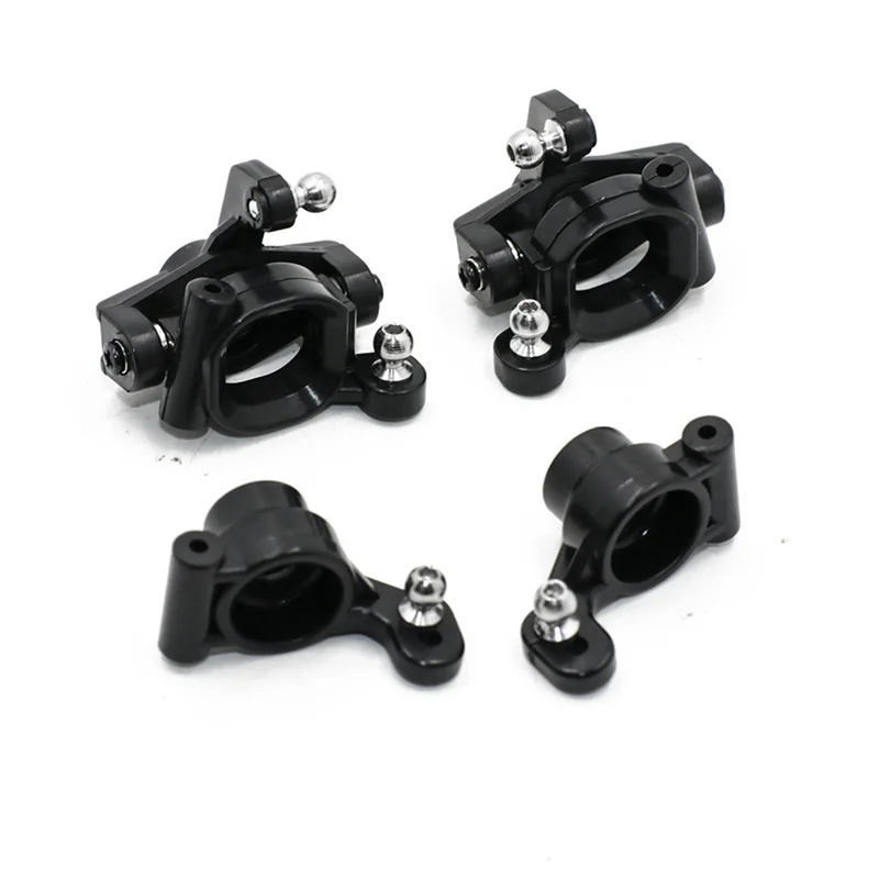 Steering Knuckle C-Hub Carrier Rear Hub Carrier Set for 144001 144010 124016 124017 124019 RC Car Spare Parts