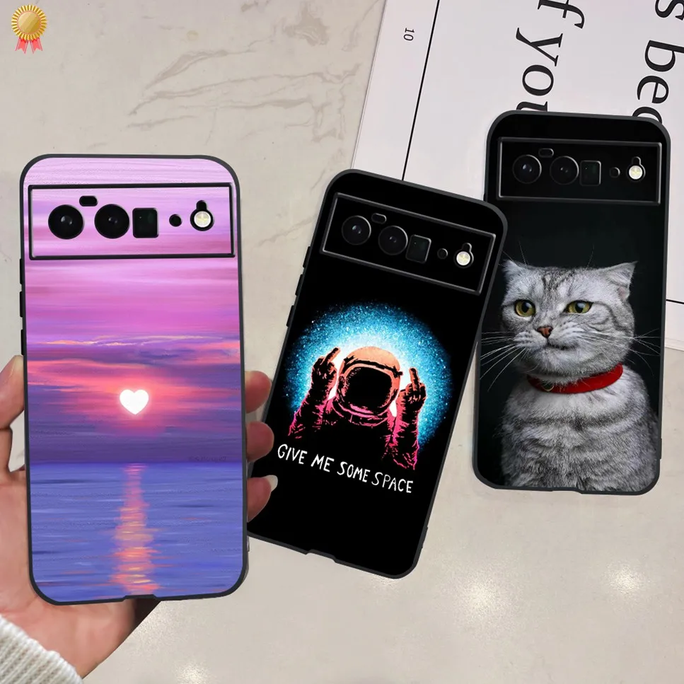 For Google Pixel 6 A Pro Case Clear Soft TPU Silicone Back Cover For Google Pixel6 Pixel 6 Pro 6A 6Pro Pixel6A Phone Case Coque
