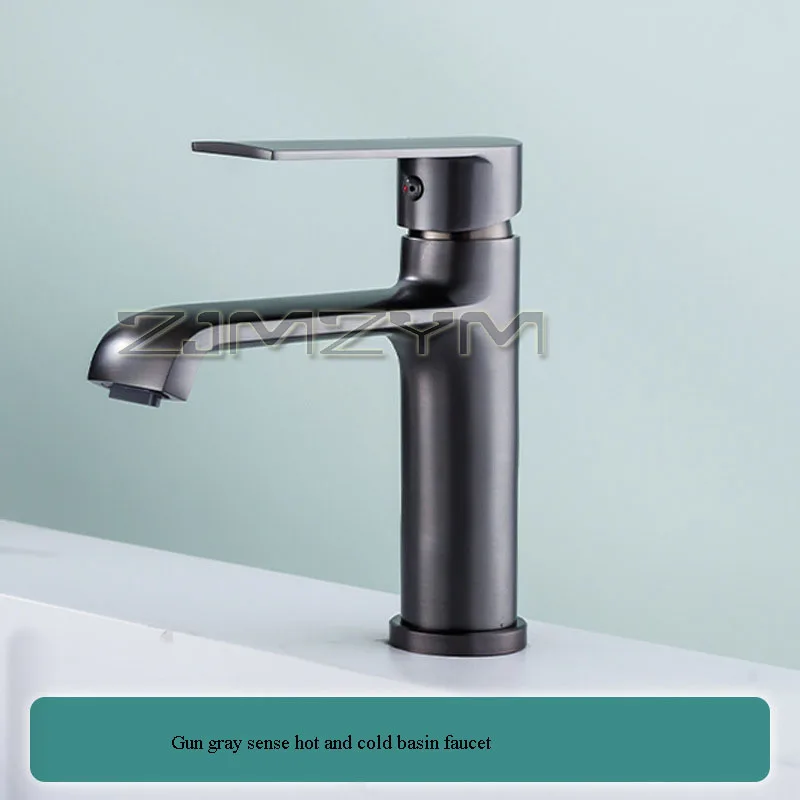 Basin Faucet Brass Body Hot And Cold Mixer Tap Available Thickened Faucet Home Bathroom Kitchen Cabinet Basin Faucet