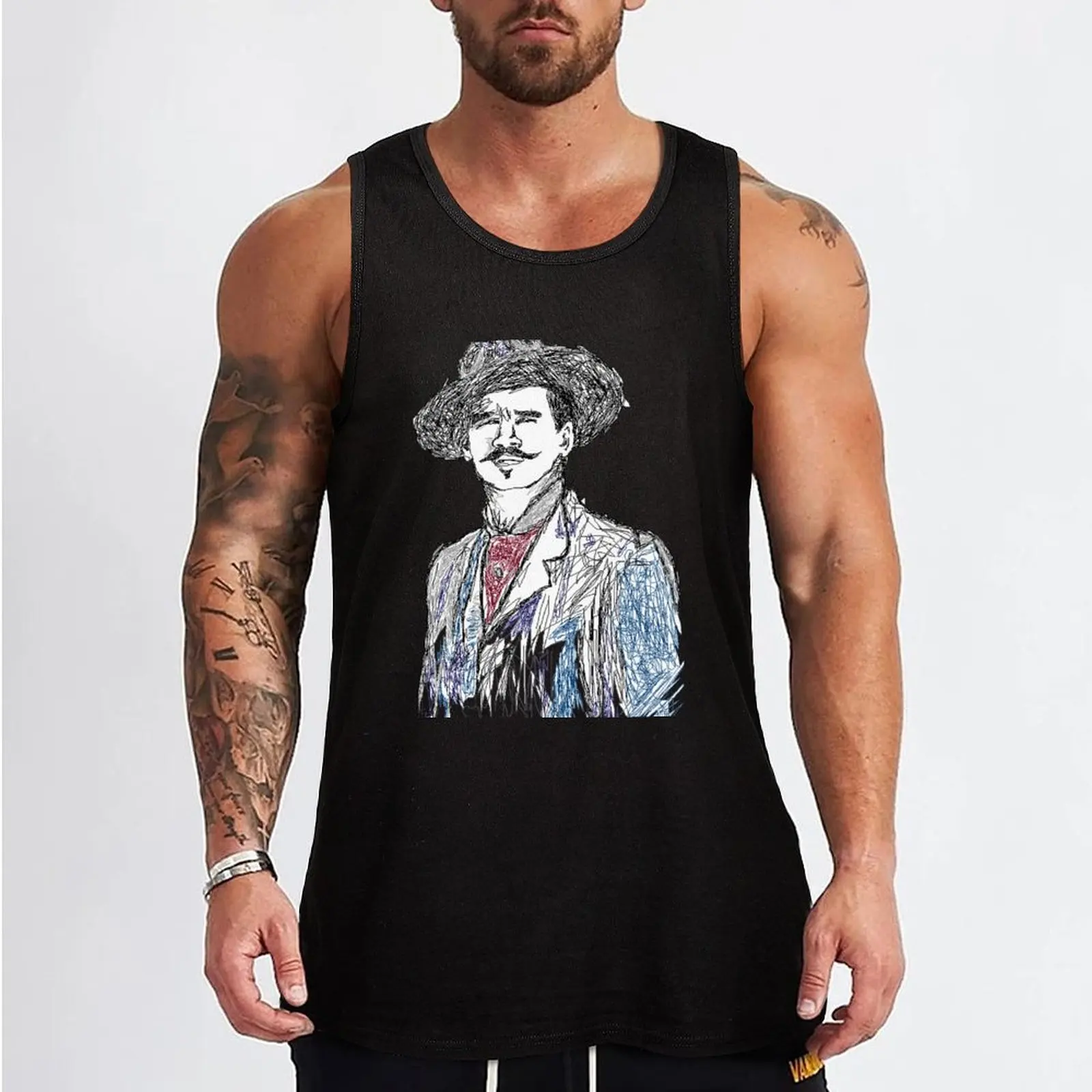 I'm Your Huckleberry Tank Top gym clothes men men clothing bodybuilding men