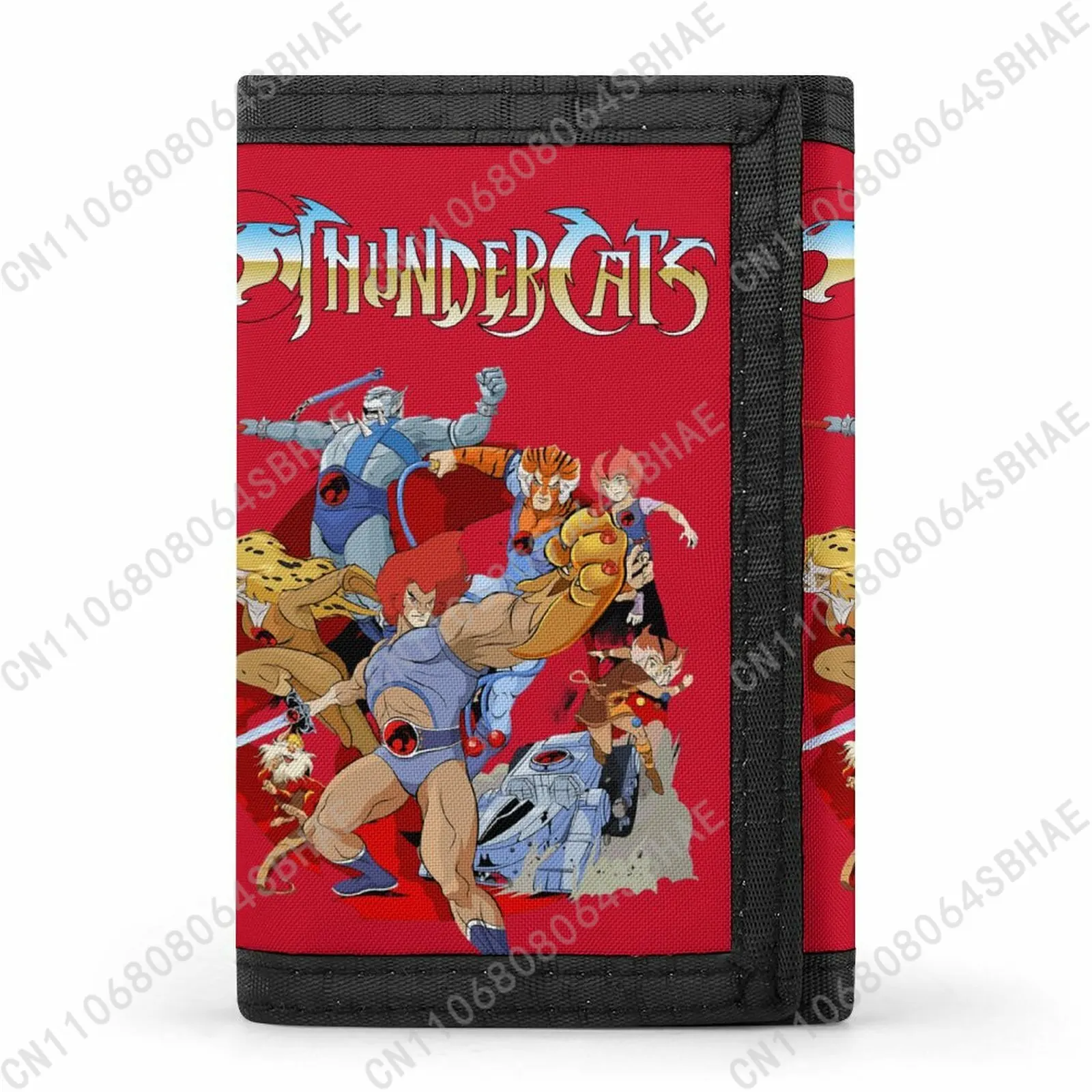 

ThunderCats Trendy Tri Fold Wallet Teenage Girls Boys Slim 3 Fold Card Personalized Pattern Purse for School Daily Use