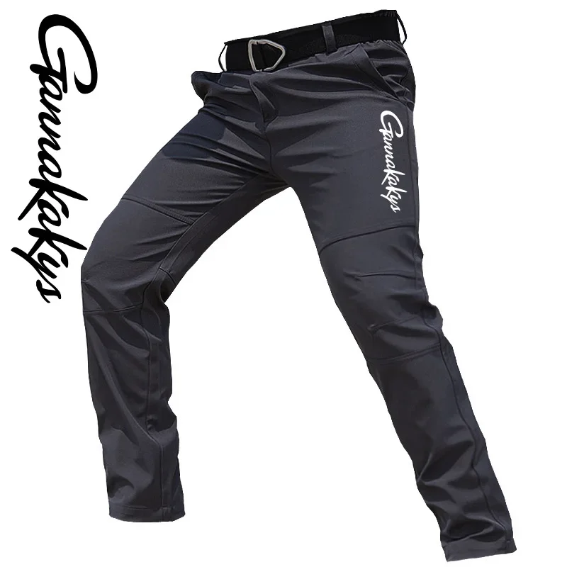 Pantalon de pêche tactique pour homme, pantalon élastique coupe-vent, pantalon de sport de randonnée, pantalon de fitness respirant, pantalon de