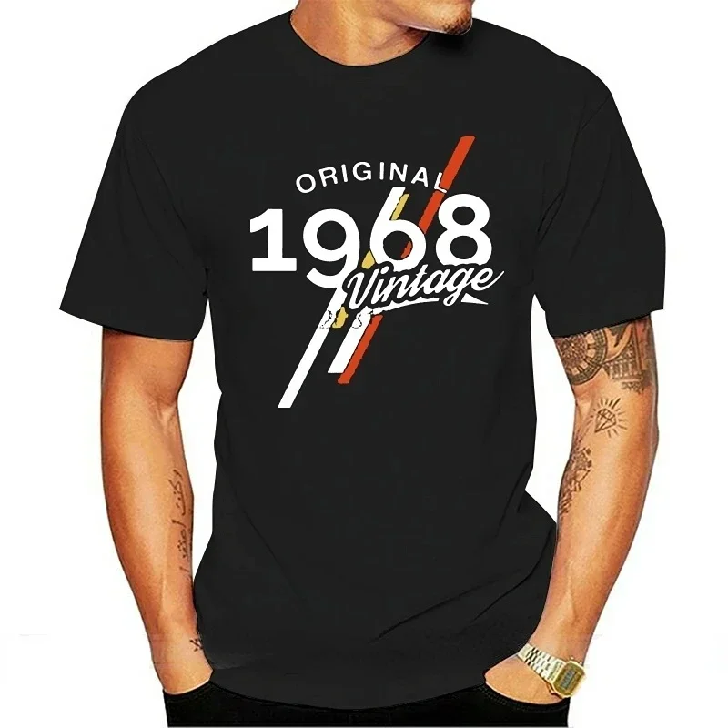 men 50th  father day present Comfortable Breathable Tee Shirt 1968 Classic 50 years old birthday T shirt  harajuku  streetwear