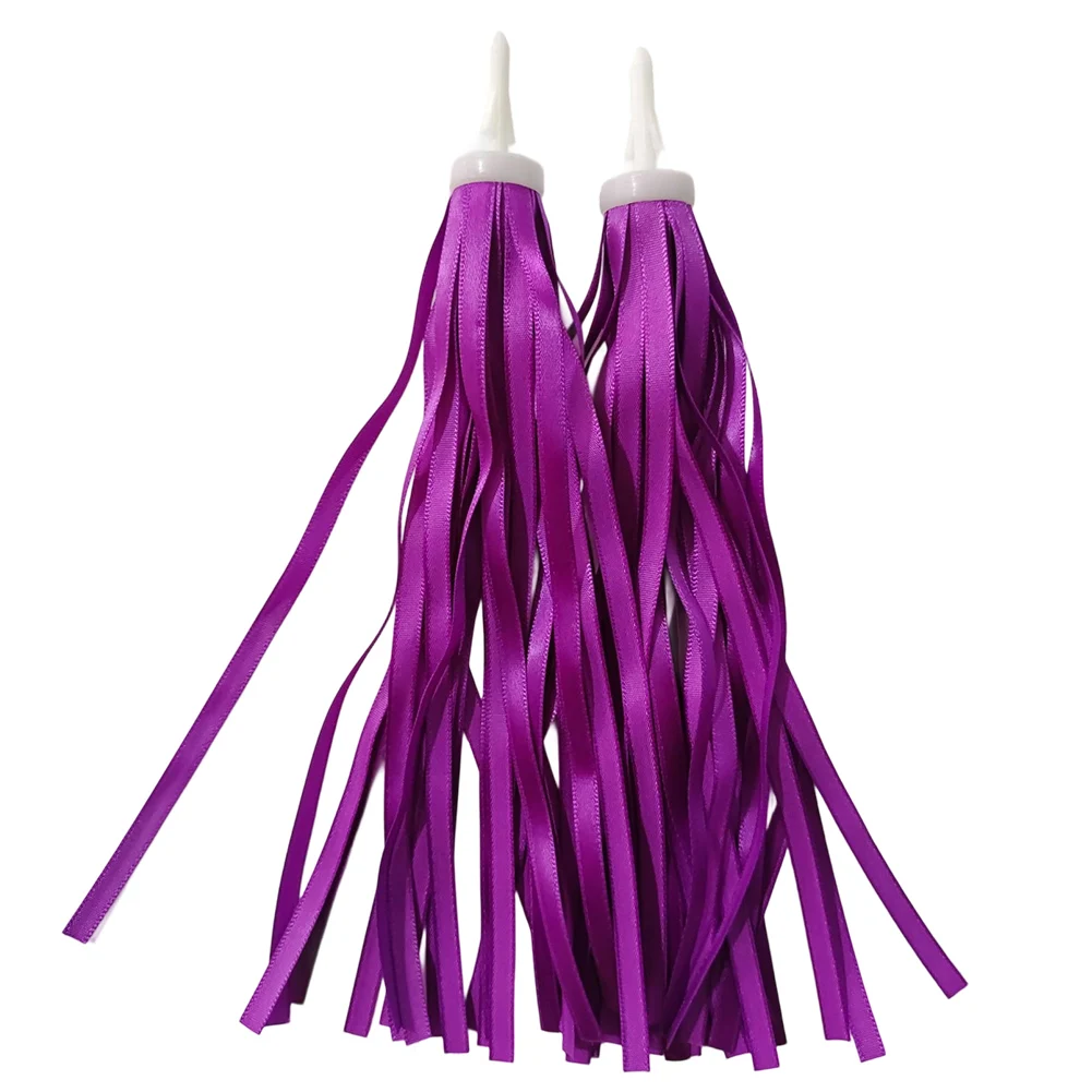 Juego al aire libre, serpentinas de bicicleta negras para niños, serpentinas de manillar de bicicleta para niños, manillares, accesorios de bicicleta para niños