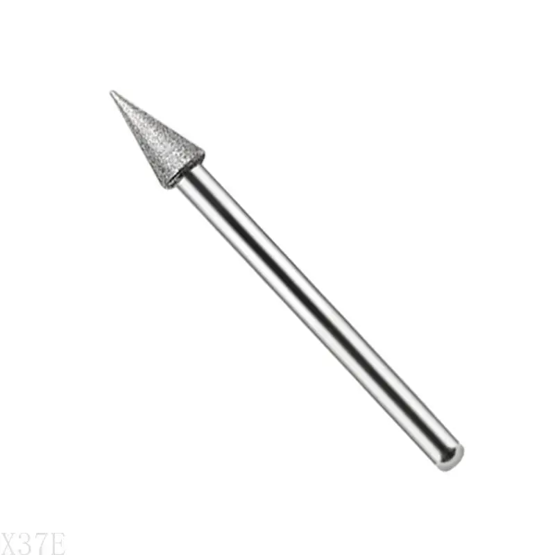 

X37E Grinding Rods Mini Drill Jade Grinding Bit Bur Needle Polishing Carving Engraving Bits for Glass Jade Stone 4PCS