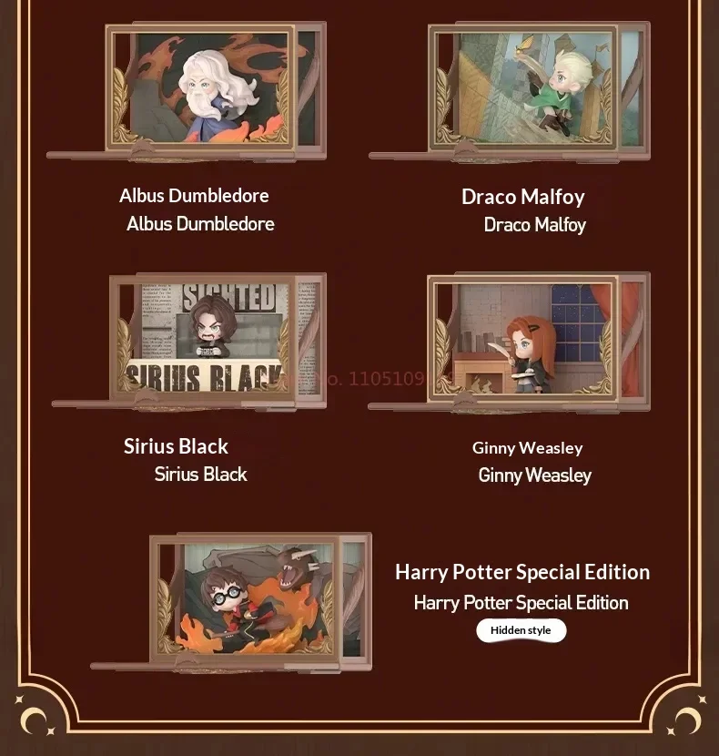 Echte POPMART Harry Potter Hogwarts Biographical Series Blind Box Szene Sammlerfigur Desktop Ornament Sammlerstück Geschenk – Detail 5