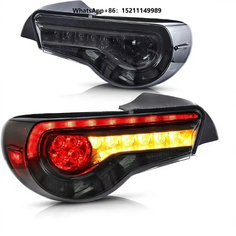 LED Tail Lights for  86 for 2013-2020 Amber/Smoke 42W 12V Passenger & Driver Sides