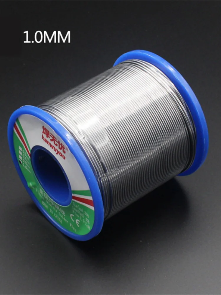 60/40 Solder Wire Rosin Core Tin Solder Wire Soldering Welding Flux 1.5-2.0% Iron Wire Reel 50g1.0mm