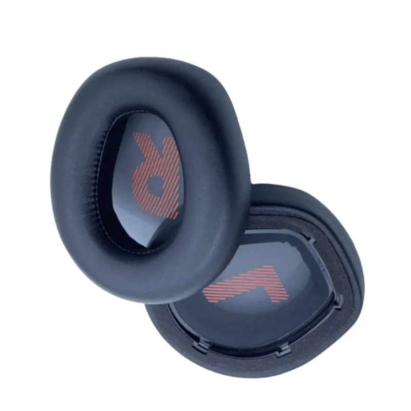 DTB7 Replacement Ear Pads for Quantum Q400 Headphones Soft Foam Memory Earmuff Cushion Set Protein Leather Noise Isolation